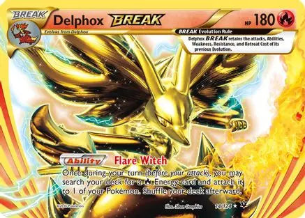 Delphox BREAK (14/124) [XY: Fates Collide] Pokémon