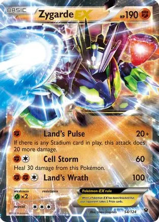 Zygarde EX (54/124) [XY: Fates Collide] Pokémon