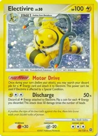 Electivire (25/132) (Theme Deck Exclusive) [Diamond & Pearl: Secret Wonders] Pokémon
