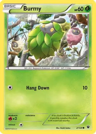 Burmy (2/124) [XY: Fates Collide] Pokémon