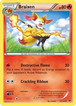 Braixen (12/124) [XY: Fates Collide] Pokémon