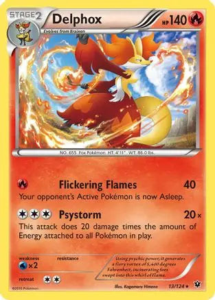 Delphox (13/124) [XY: Fates Collide] Pokémon
