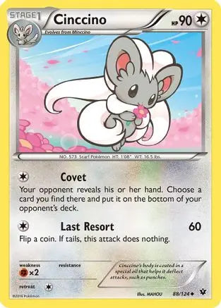 Cinccino (88/124) [XY: Fates Collide] Pokémon
