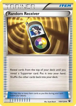 Random Receiver (109/124) [XY: Fates Collide] Pokémon