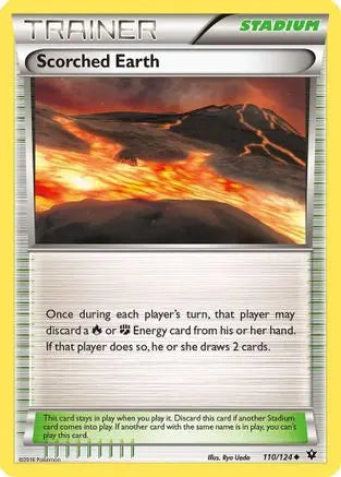 Scorched Earth (110/124) [XY: Fates Collide] Pokémon