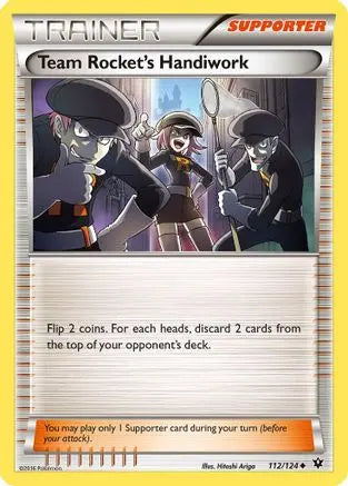Team Rocket's Handiwork (112/124) [XY: Fates Collide] Pokémon