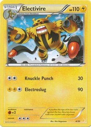Electivire (25/30) [XY: Trainer Kit - Pikachu Libre & Suicune]