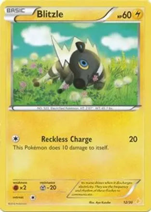 Blitzle (12/30) [XY: Trainer Kit - Pikachu Libre & Suicune] Pokémon