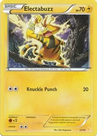Electabuzz (23/30) [XY: Trainer Kit - Pikachu Libre & Suicune] Pokémon