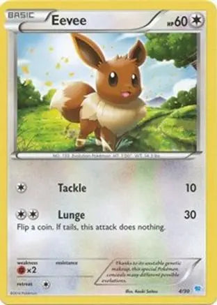 Eevee (4/30) [XY: Trainer Kit - Pikachu Libre & Suicune] Pokémon