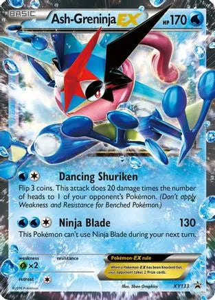 Ash-Greninja EX (XY133) [XY: Black Star Promos] Pokémon