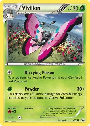 Vivillon (XY137) [XY: Black Star Promos] Pokémon