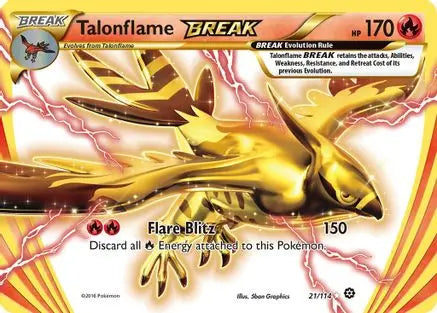 Talonflame BREAK (21/114) [XY: Steam Siege] Pokémon
