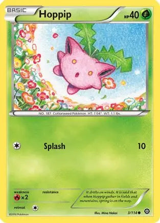 Hoppip (3/114) [XY: Steam Siege] Pokémon