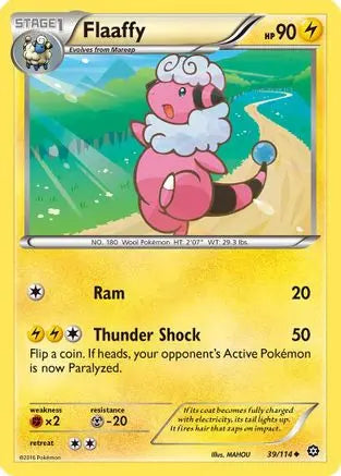Flaaffy (39/114) [XY: Steam Siege] Pokémon