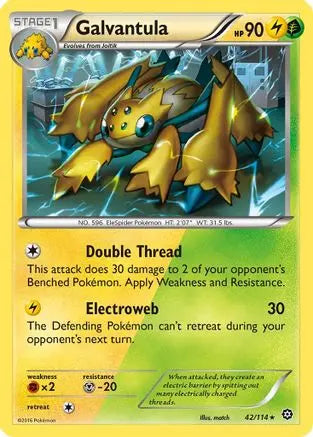 Galvantula (42/114) [XY: Steam Siege] Pokémon