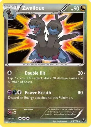 Zweilous (85/114) [XY: Steam Siege] Pokémon