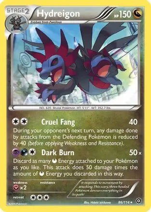 Hydreigon (86/114) [XY: Steam Siege] Pokémon