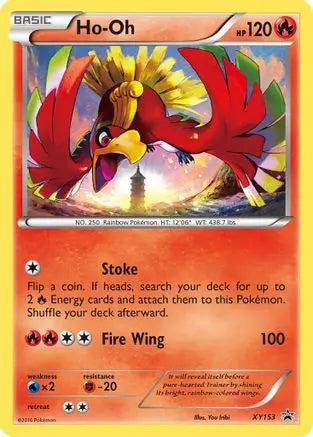 Ho-Oh (XY153) [XY: Black Star Promos] Pokémon