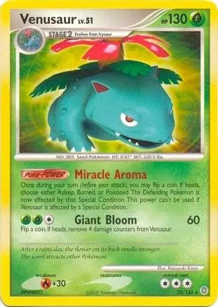 Venusaur (20/132) (Theme Deck Exclusive) [Diamond & Pearl: Secret Wonders] Pokémon