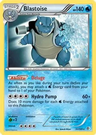 Blastoise (31/149) (Theme Deck Exclusive) [Black & White: Boundaries Crossed] Pokémon