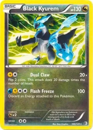 Black Kyurem (100/149) (Theme Deck Exclusive) [Black & White: Boundaries Crossed] Pokémon