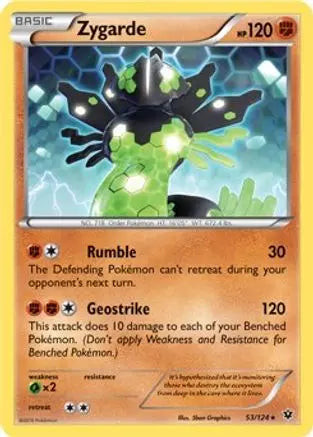 Zygarde (53/124) (Theme Deck Exclusive) [XY: Fates Collide] Pokémon