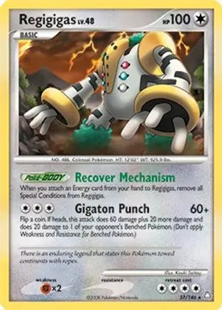 Regigigas (37/146) (Theme Deck Exclusive) [Diamond & Pearl: Legends Awakened] Pokémon
