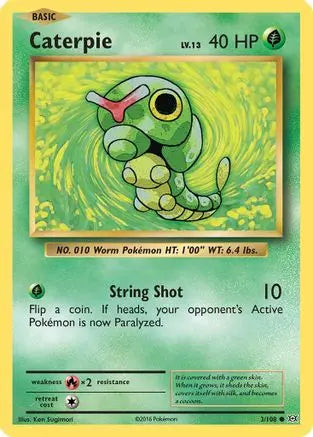 Caterpie (3/108) [XY: Evolutions] Pokémon