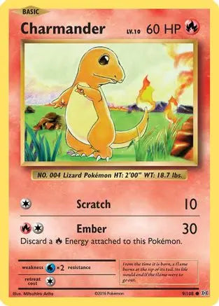 Charmander (9/108) [XY: Evolutions] Pokémon