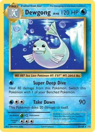 Dewgong (29/108) [XY: Evolutions] Pokémon