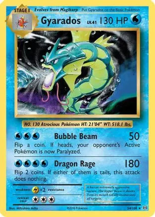 Gyarados (34/108) [XY: Evolutions] Pokémon