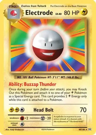 Electrode (40/108) [XY: Evolutions] Pokémon