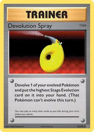 Devolution Spray (76/108) [XY: Evolutions] Pokémon