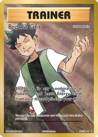 Brock's Grit (107/108) [XY: Evolutions] Pokémon
