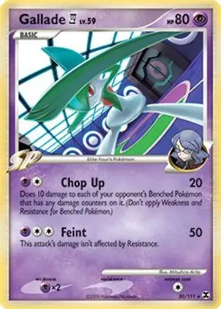 Gallade (20/111) (Theme Deck Exclusive) [Platinum: Rising Rivals] Pokémon