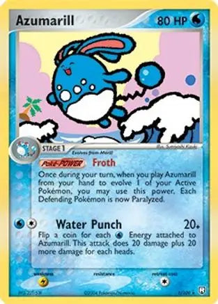 Azumarill (1/109) (Theme Deck Exclusive) [EX: Team Rocket Returns] Pokémon