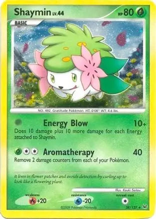 Shaymin (38/127) (Theme Deck Exclusive) [Platinum: Base Set] Pokémon