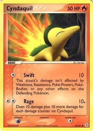 Cyndaquil (59/101) [EX: Battle Stadium] Pokémon