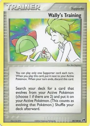 Wally's Training (89/100) [EX: Battle Stadium] Pokémon