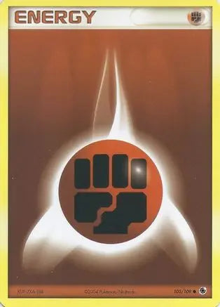 Fighting Energy (105/109) [EX: Battle Stadium] Pokémon