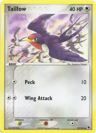 Taillow (72/109) [EX: Battle Stadium] Pokémon