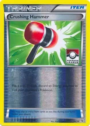 Crushing Hammer (34/39) (League Promo) [XY: Kalos Starter Set] Pokémon