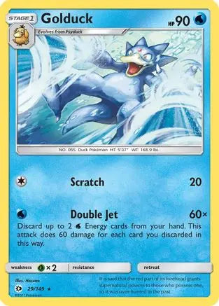 Golduck (29/149) [Sun & Moon: Base Set] Pokémon