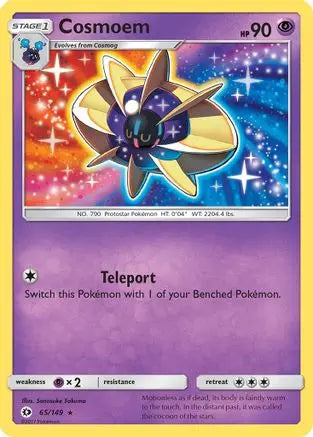 Cosmoem (65/149) [Sun & Moon: Base Set] Pokémon
