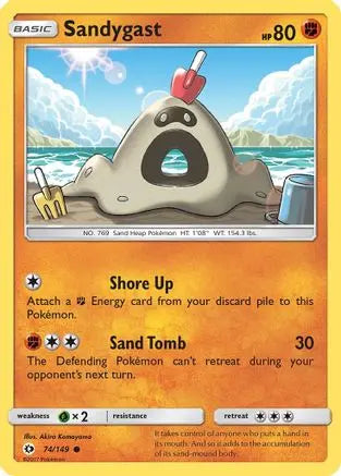 Sandygast (74/149) [Sun & Moon: Base Set] Pokémon