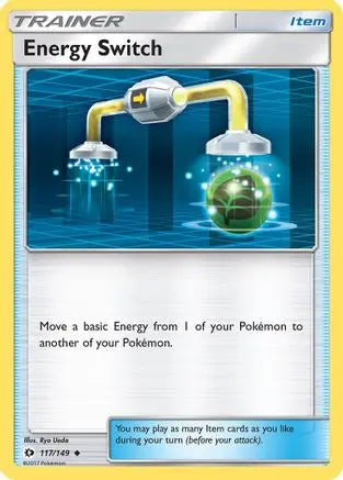 Energy Switch (117/149) [Sun & Moon: Base Set] Pokémon