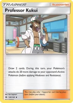 Professor Kukui (128/149) [Sun & Moon: Base Set] Pokémon