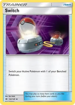 Switch (132/149) [Sun & Moon: Base Set] Pokémon