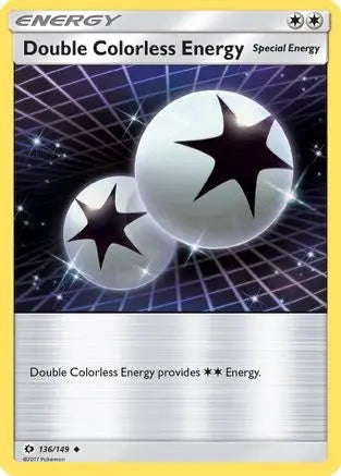 Double Colorless Energy (136/149) [Sun & Moon: Base Set] Pokémon